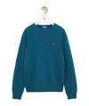 Loewe Long-sleeved Sweater In Blue