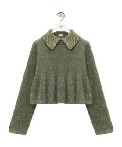 LOEWE LOEWE LONG-SLEEVED POLO JUMPER