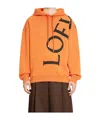 Loewe Long-sleeved Sweater In Orange