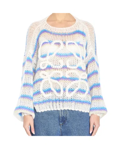 LOEWE LOEWE ANAGRAM KNITTED JUMPER