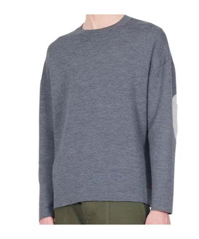 Loewe Long-sleeved T-shirt In Gray