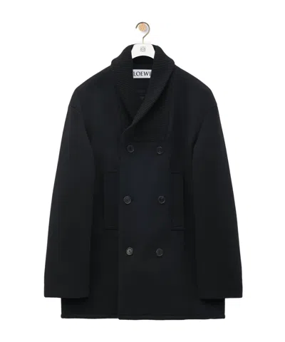 LOEWE PEACOAT IN WOOL