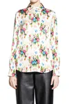 Loewe Flower Print Shirt In Multicolor