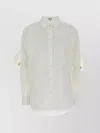 Loewe Longline Shirt Featuring Gold-tone Buttons In Neutral