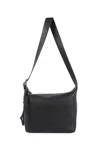 Loewe Loop Full-grain Leather Messenger Bag In Black