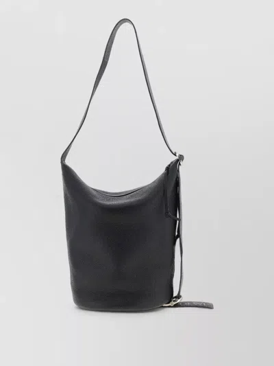 Loewe Loop M Bucket Shoulder Bag Textured Finish