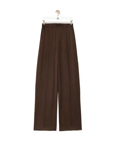 Loewe Loose And Tight Casual Pants In Green