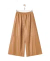 Loewe Loose And Tight Casual Pants In Nude