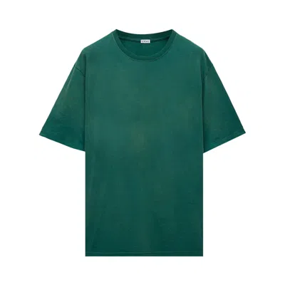 Pre-owned Loewe Loose Fit T-shirt 'dark Green' | Men's Size Xxl