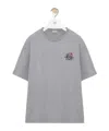 Loewe Loose Fit T-shirt In Gray