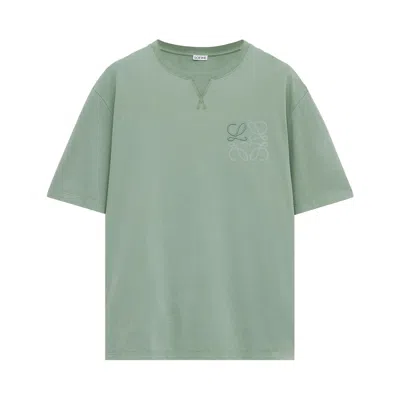 Pre-owned Loewe Loose Fit T-shirt 'sage' | Green | Men's Size Xl