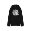 Loewe X Suna Fujita Rabbit Moon Hoodie In Black