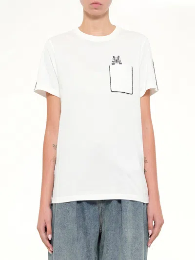 Loewe Louis Wain Regular Fit T-shirt In White