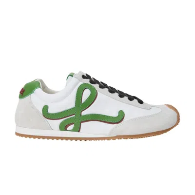 Pre-owned Loewe Louis Wain X  Wmns Ballet Runner 2.0 'white Green' | Women's Size 37