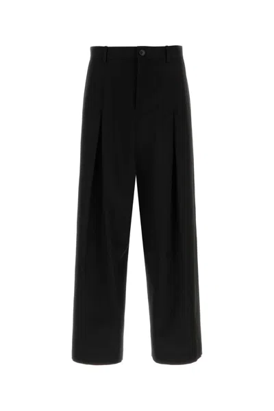 Loewe Low Crotch Trousers In Burgundy