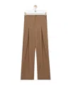 Loewe Cotton Carpenter Trousers In Brown
