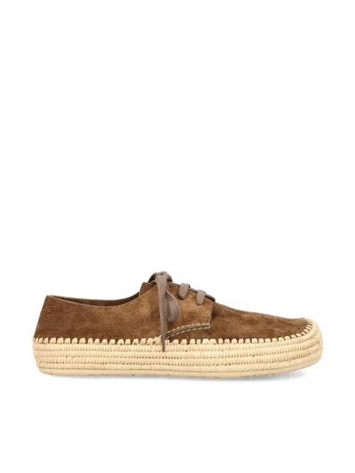 Loewe Low Shoes In Brown