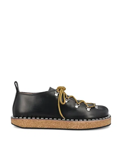 Loewe Low Shoes In Black
