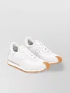 Loewe Low-top Sneakers With Contrast Rubber Sole In White