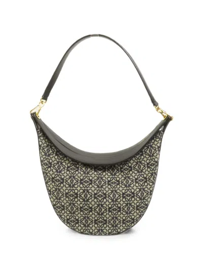 Pre-owned Loewe Luna Shoulder Bag In Neutral