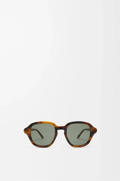 Loewe Lunettes De Soleil Alpha Slim Pour L'homme In Brown