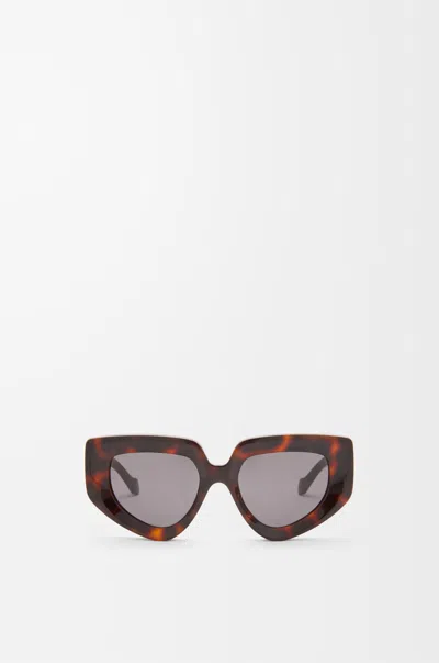 Loewe Oversize-sonnenbrille Anagram In Brown