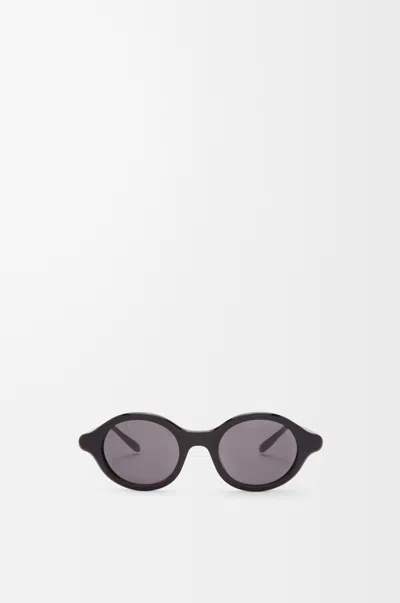 Loewe Slim Acetate Sunglasses For Men In Black