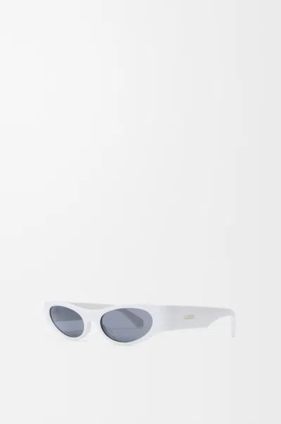 Loewe Flash Slim Cateye Sunglasses For Woman In Blue