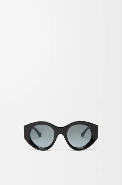 Loewe Maxi Anagram Butterfly Sunglasses For Woman In Black