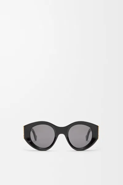 Loewe Maxi Anagram Butterfly Sunglasses For Woman In Black