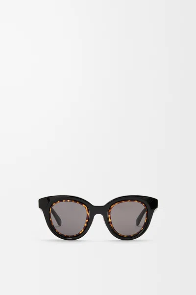 Loewe Mini Anagram Butterfly Sunglasses For Woman In Black