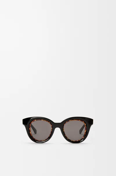 Loewe Mini Anagram Butterfly Sunglasses For Woman In Black