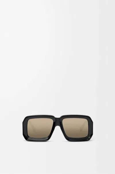 Loewe X Paula's Ibiza Diving Mask Sunglasses In Black