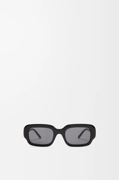 Loewe 51mm Rectangular Sunglasses In Black