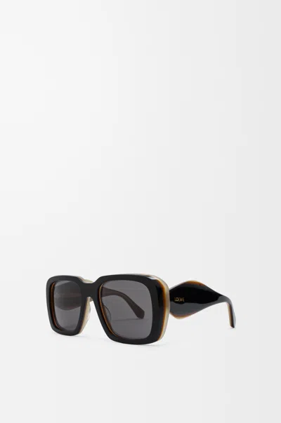 Loewe Sierra Square Sunglasses For Woman In Black