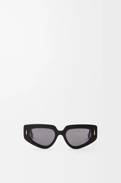 Loewe Lunettes De Soleil Small Butterfly Screen Pour Femme In Black