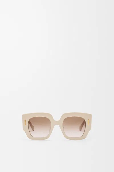Loewe Square Screen Sunglasses For Woman In Neutral