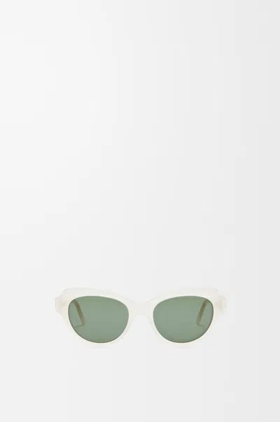 Loewe Swan Slim Sunglasses For Woman In White