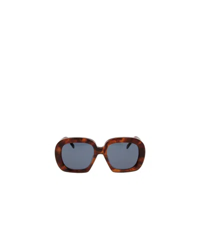 Loewe Lw Geometric Sunglasses In Gray