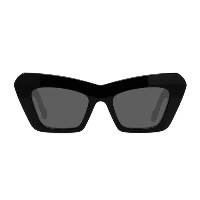 Loewe Lw40036i Anagram 01a Black Sunglasses