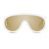 Loewe Lw40108i Anagram 25g Bianco Sunglasses In Gold