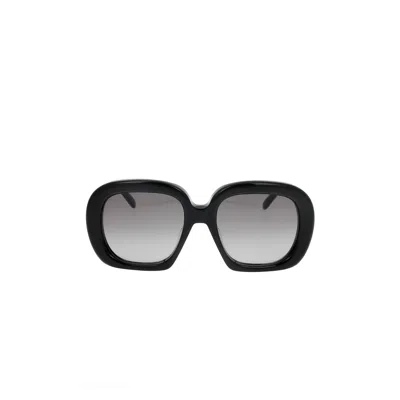 Loewe Lw40113u 5301b Acetate Sunglasses In Black