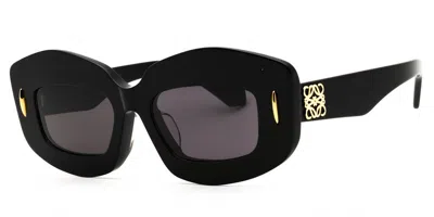 Loewe Lw40114f 01a Women's Sunglasses  Size 50 In Black