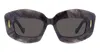 Loewe Lw40114i - Black Horn Sunglasses In Black