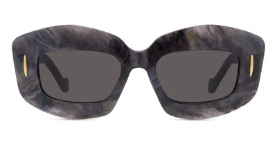 LOEWE LW40114I - BLACK HORN SUNGLASSES