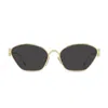 Loewe 57mm Cat Eye Sunglasses In Gold