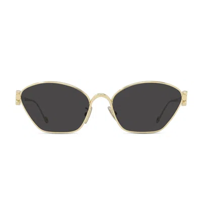 Loewe Lw40115u Anagram 30a Gold Sunglasses In Black