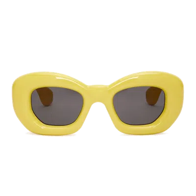 Loewe Lw40117 I Sunglasses In Yellow