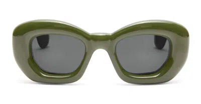 Loewe Lw40117i - Dark Green Sunglasses