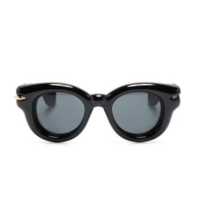 Loewe Lw40118i 4601a Injected Sunglasses In Black